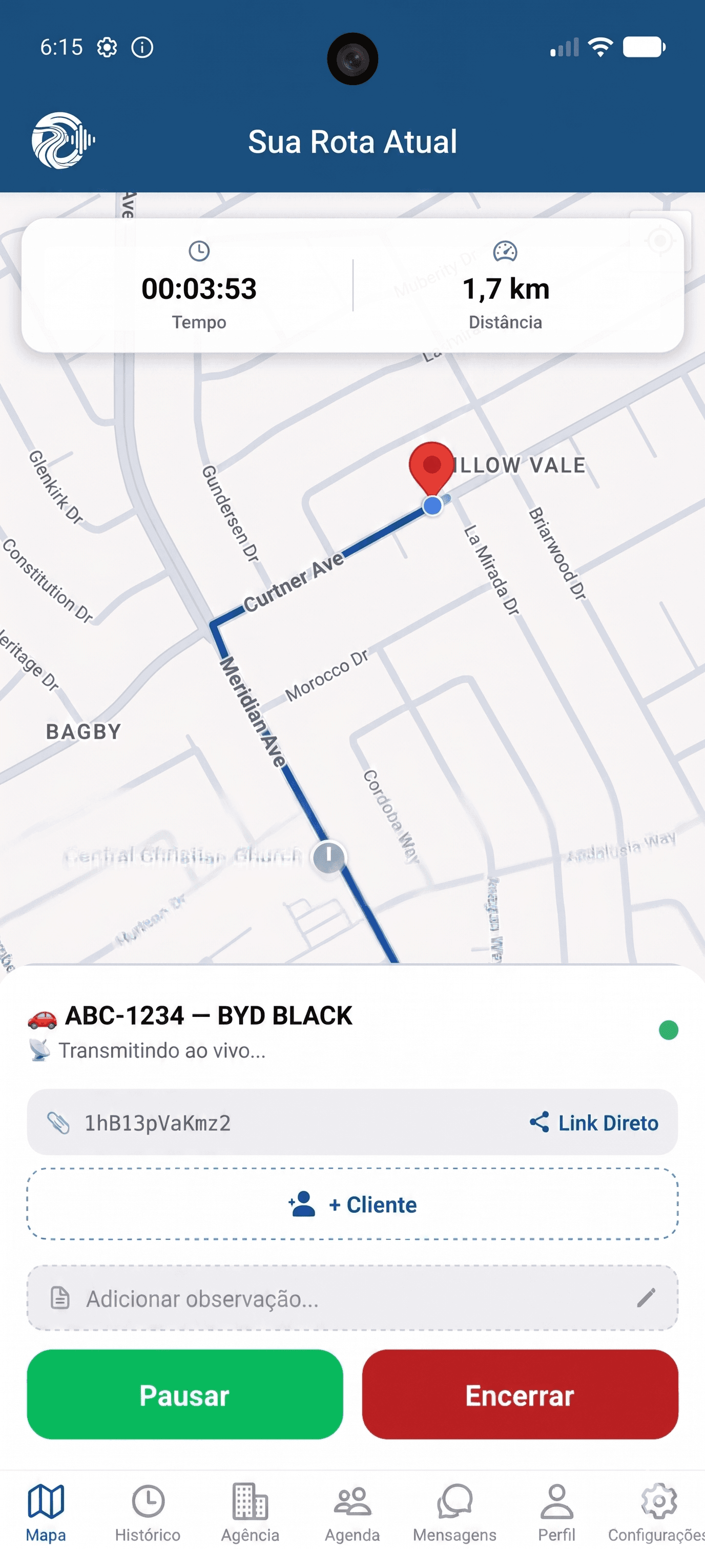 Dashboard Map